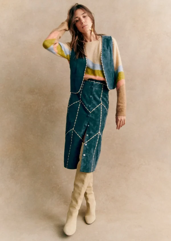 Alexane Skirt - Sézane X Pangea