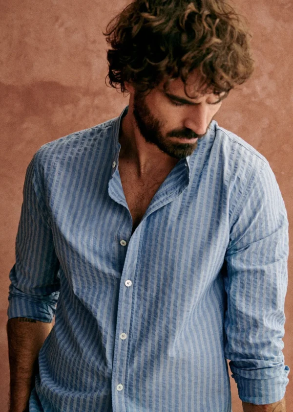 Benny Seersucker Shirt