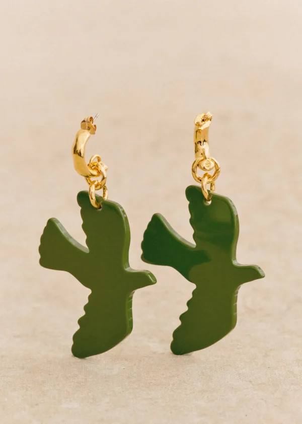 Bird Earrings - Sézane X Pangea