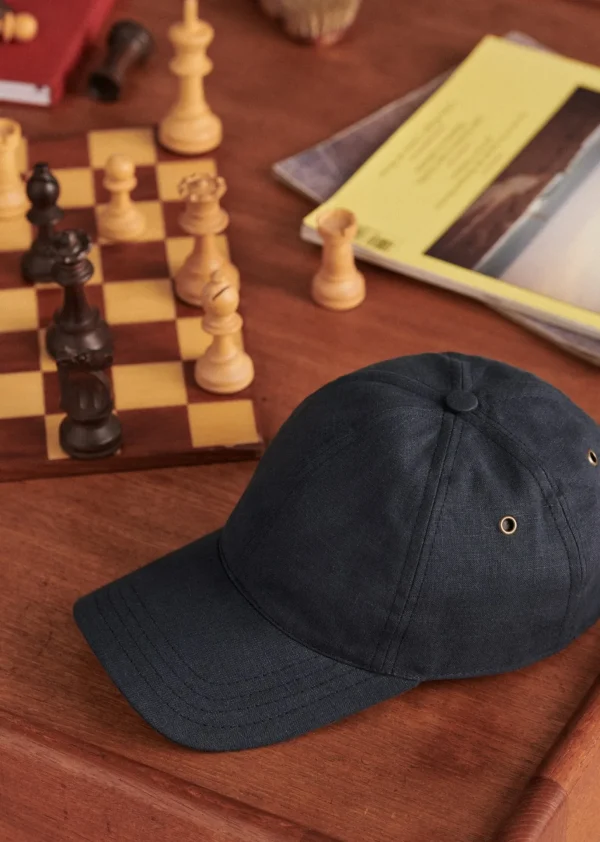 Chase Linen Cap