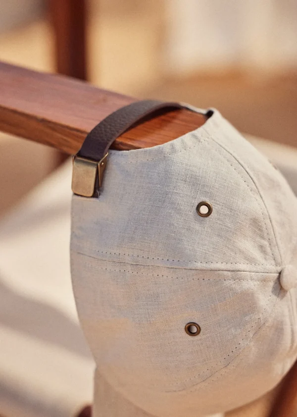Chase Linen Cap