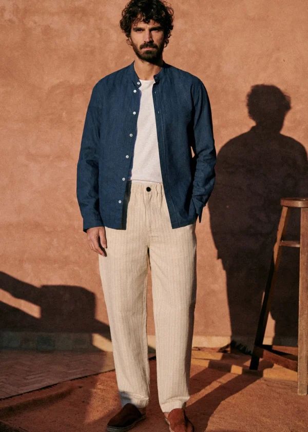 Cotton Linen Benny Shirt
