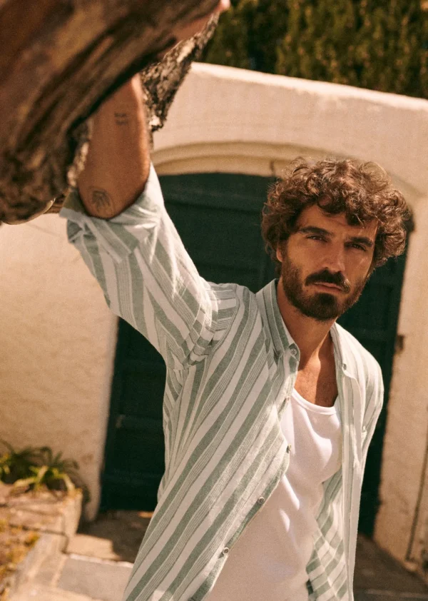 Cotton Linen Charlie Shirt
