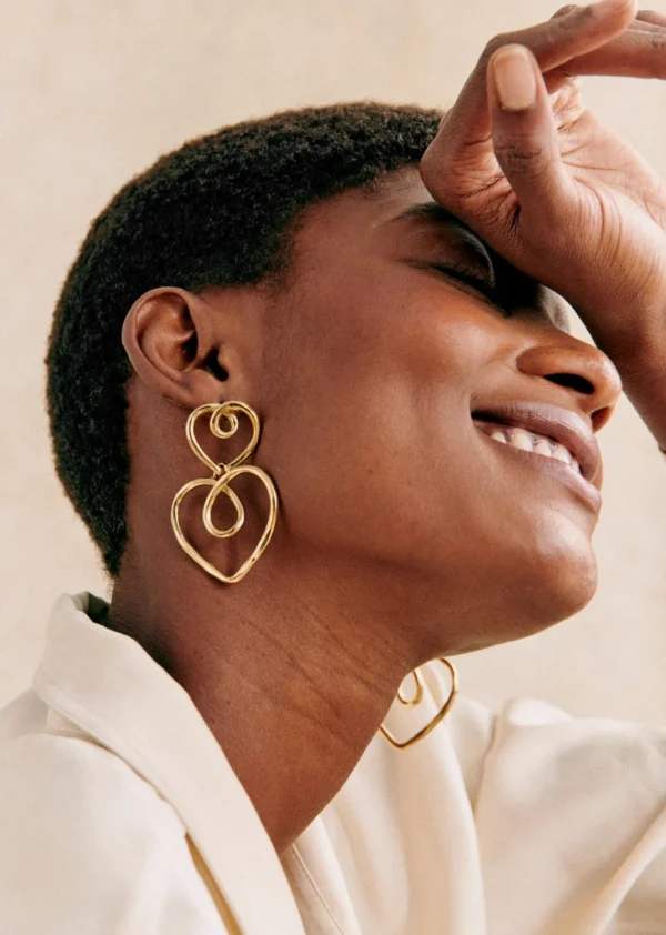 C艙ur Earrings