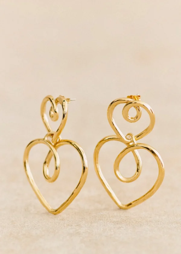 C艙ur Earrings