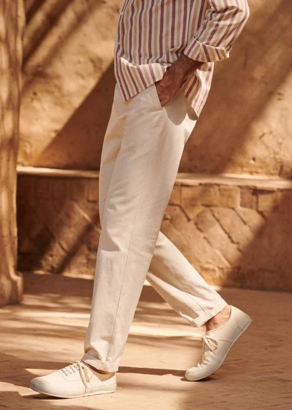 Danny Cotton Linen Trousers