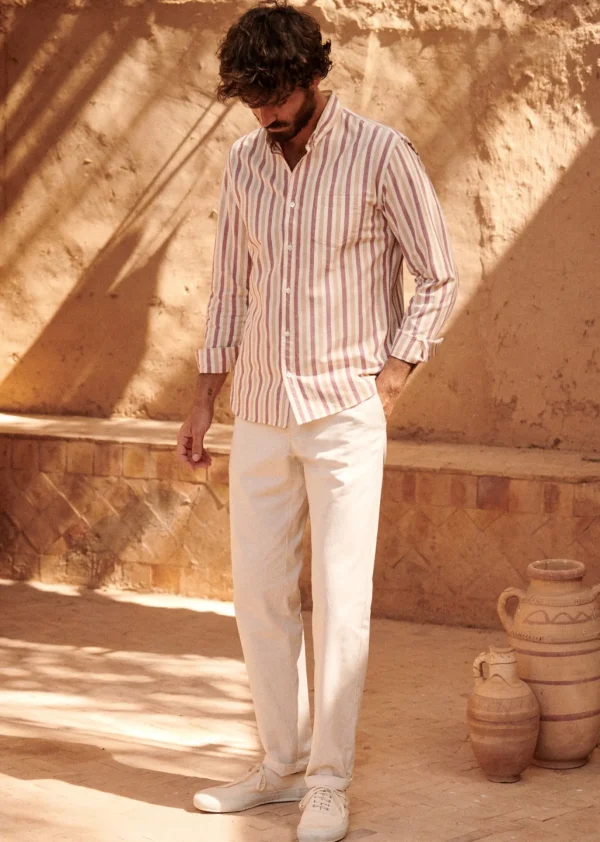 Danny Cotton Linen Trousers