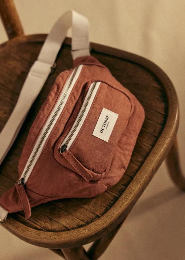 Ember Linen Belt Bag