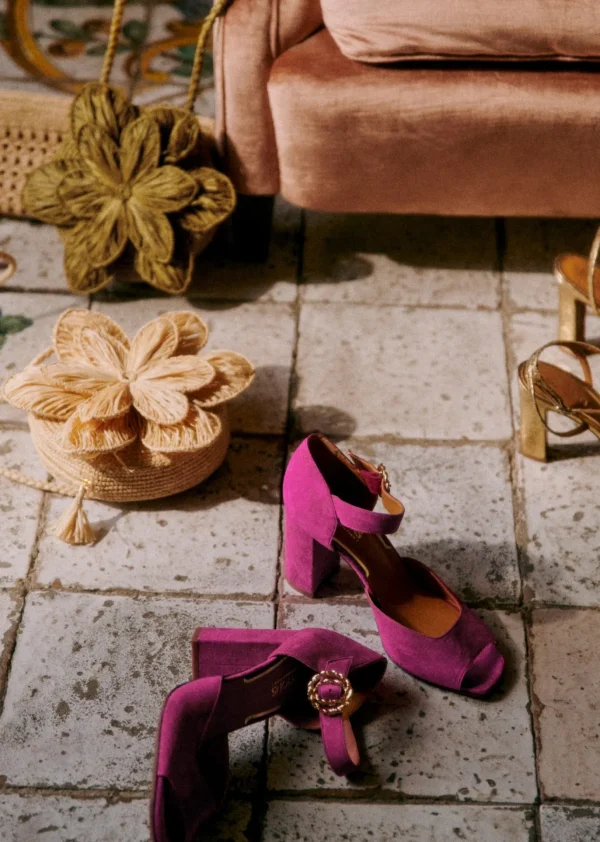 Fara High Heeled Mary Janes