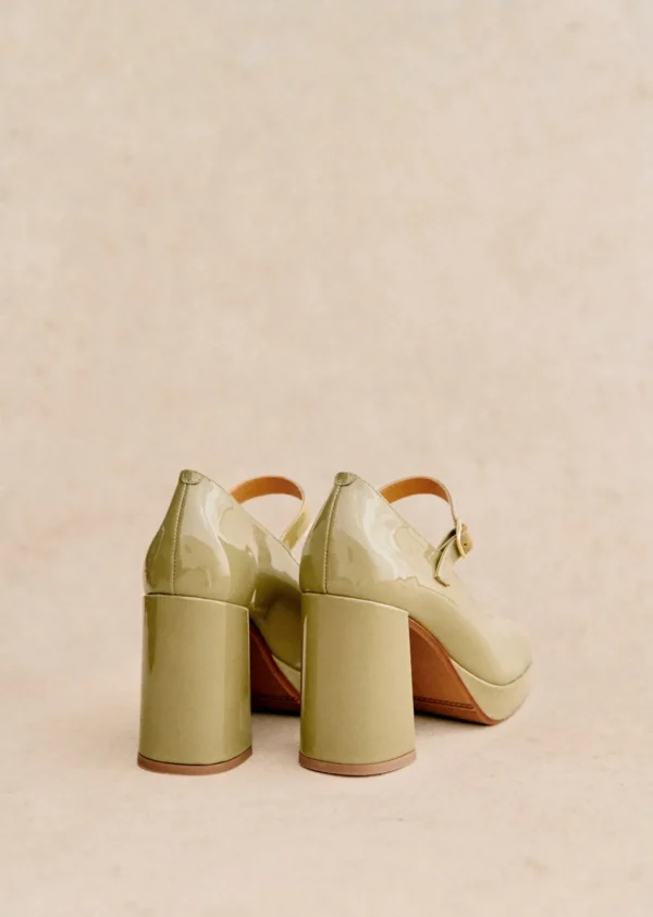 Georgia High Heeled Mary Janes