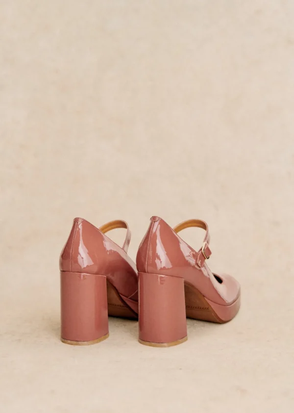 Georgia High Heeled Mary Janes