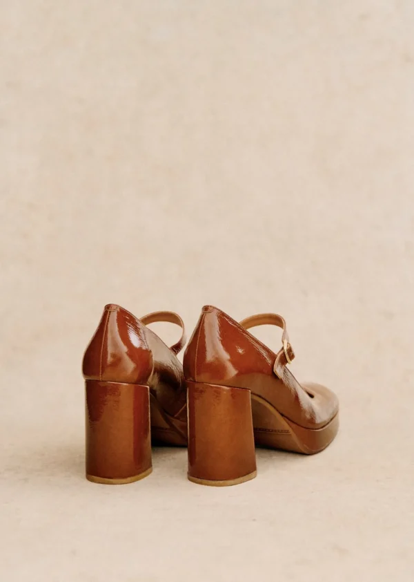 Georgia High Heeled Mary Janes