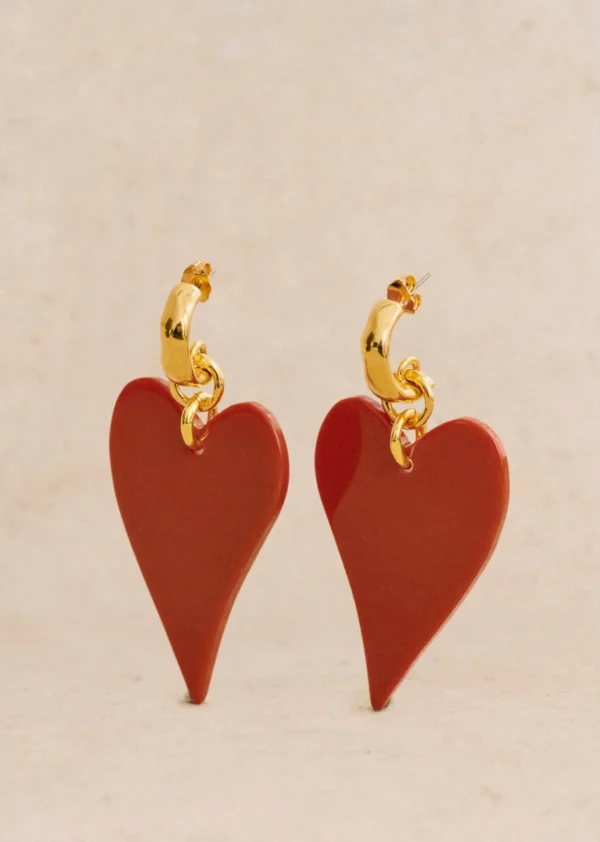 Heart Earrings - Sézane X Pangea
