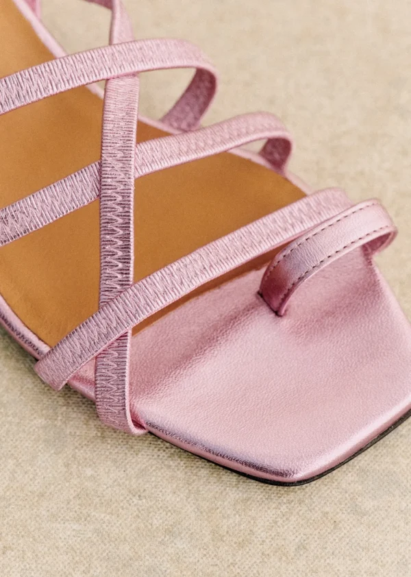 Hillary Low Sandals