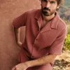 Holt Gaufrée Shirt