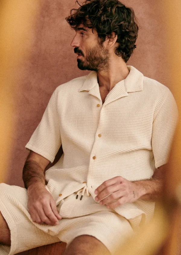 Holt Gaufrée Shirt
