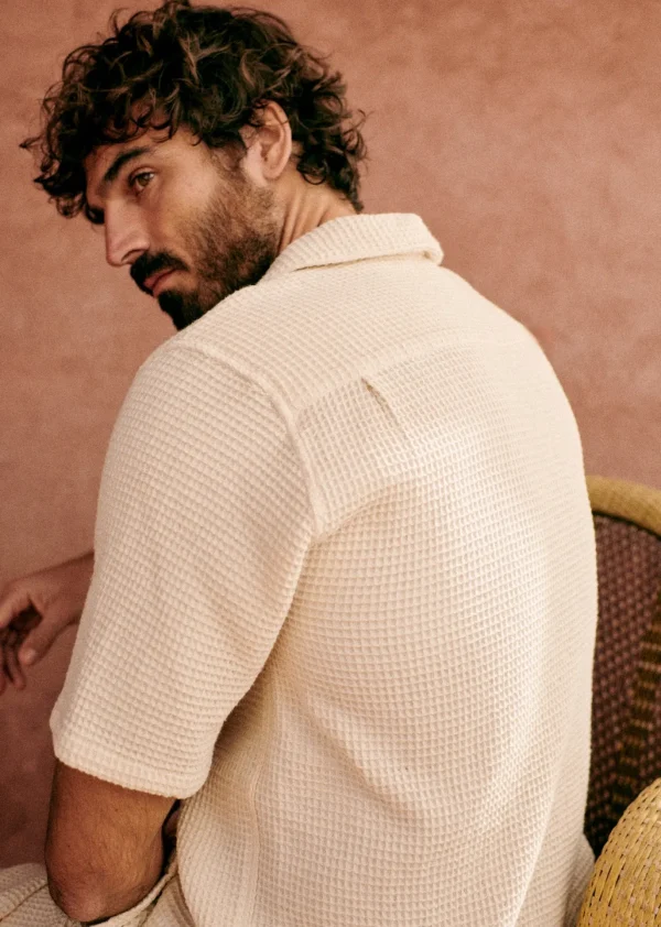 Holt Gaufrée Shirt