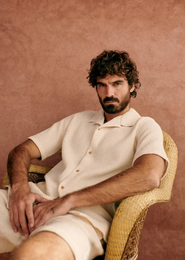 Holt Gaufrée Shirt