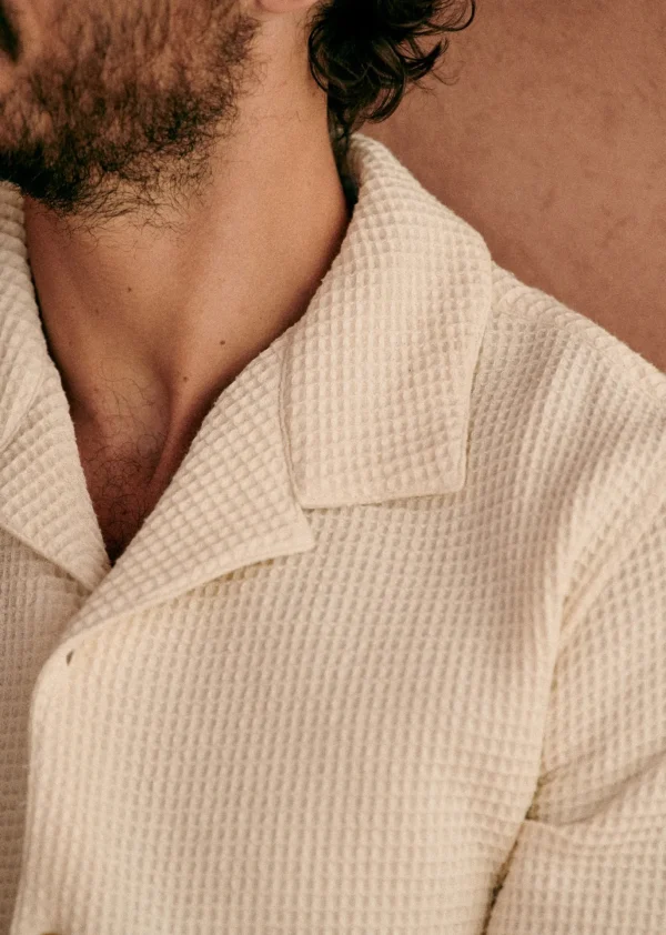 Holt Gaufrée Shirt