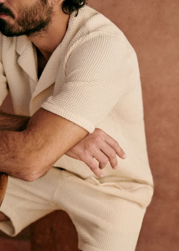 Holt Gaufrée Shirt