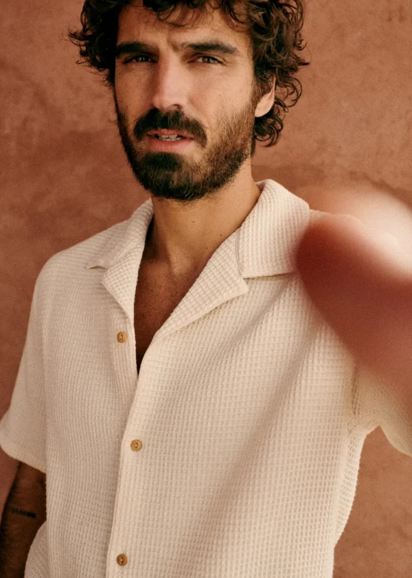 Holt Gaufrée Shirt