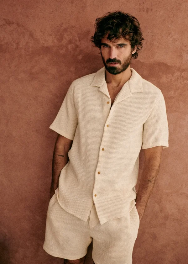 Holt Gaufrée Shirt