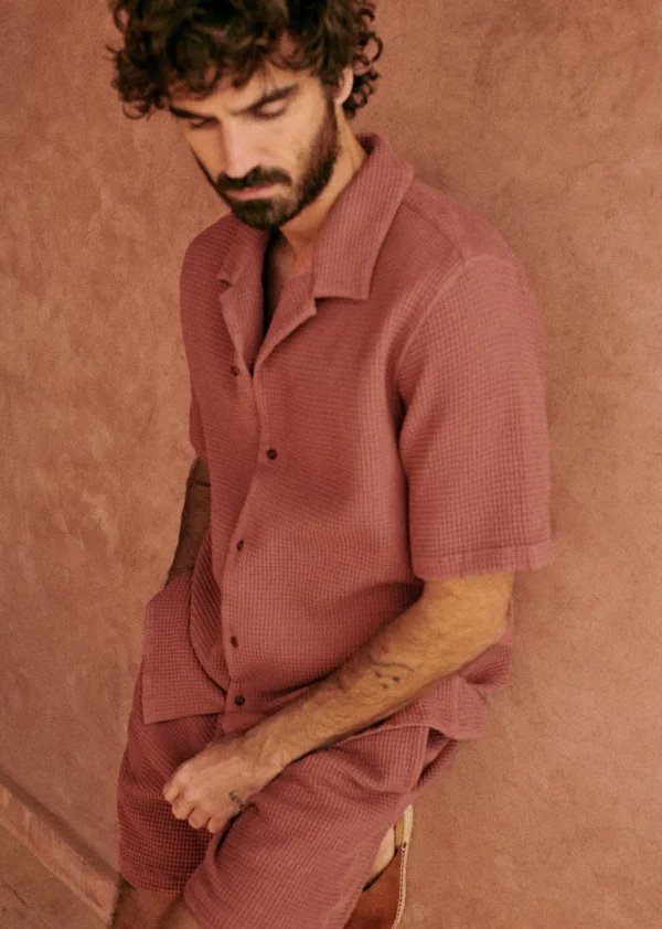 Holt Gaufrée Shirt