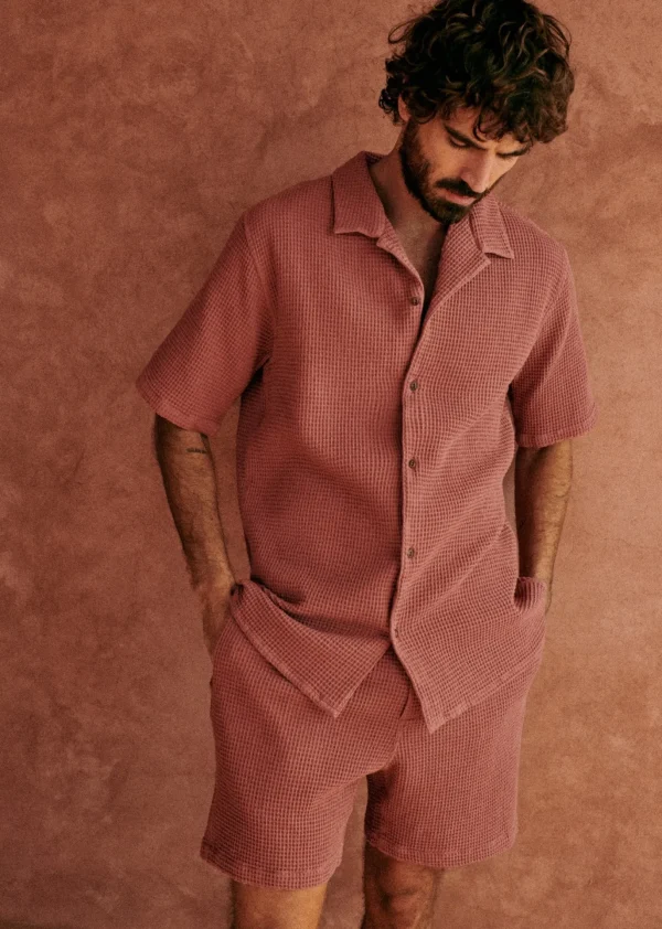 Holt Gaufrée Shirt