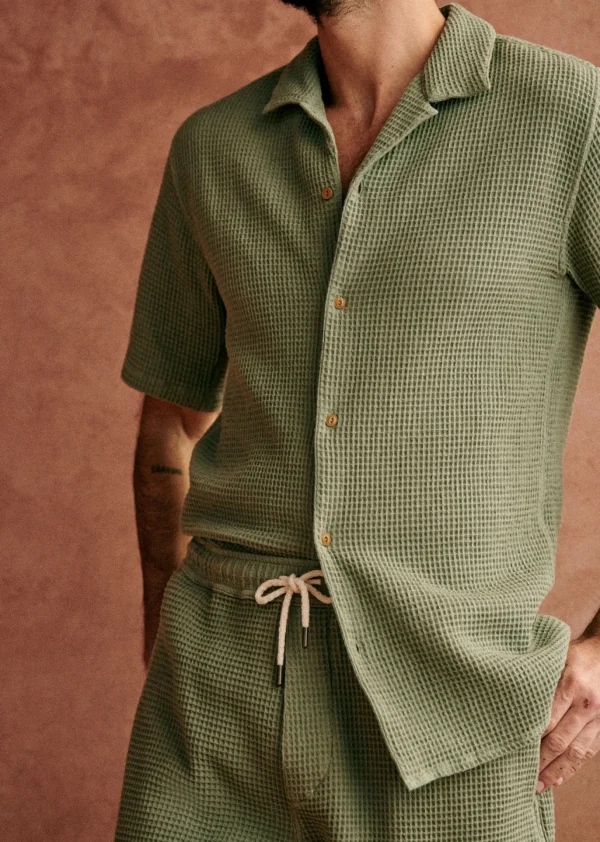 Holt Gaufrée Shirt