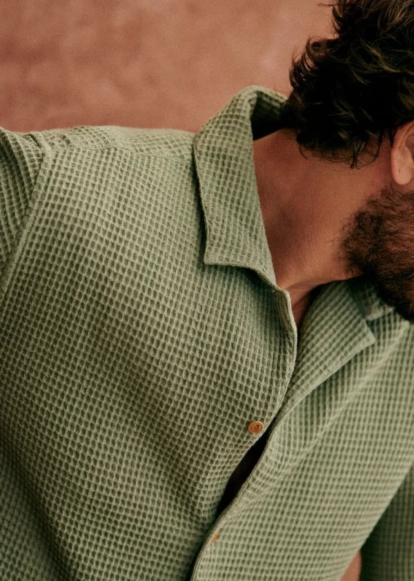 Holt Gaufrée Shirt