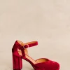 Katie High Heeled Mary Janes