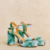 Maribel High Sandals - Sézane X Momonì