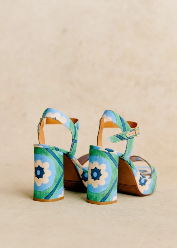 Maribel High Sandals - Sézane X Momonì