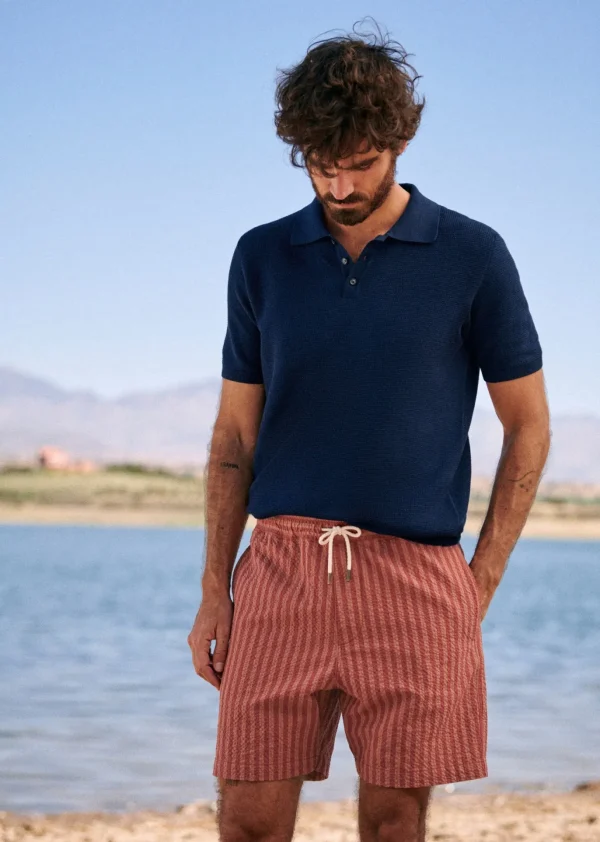 Simeone Mesh Polos