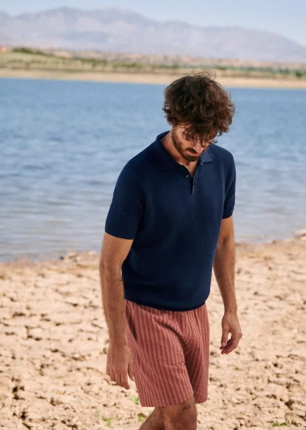 Simeone Mesh Polos