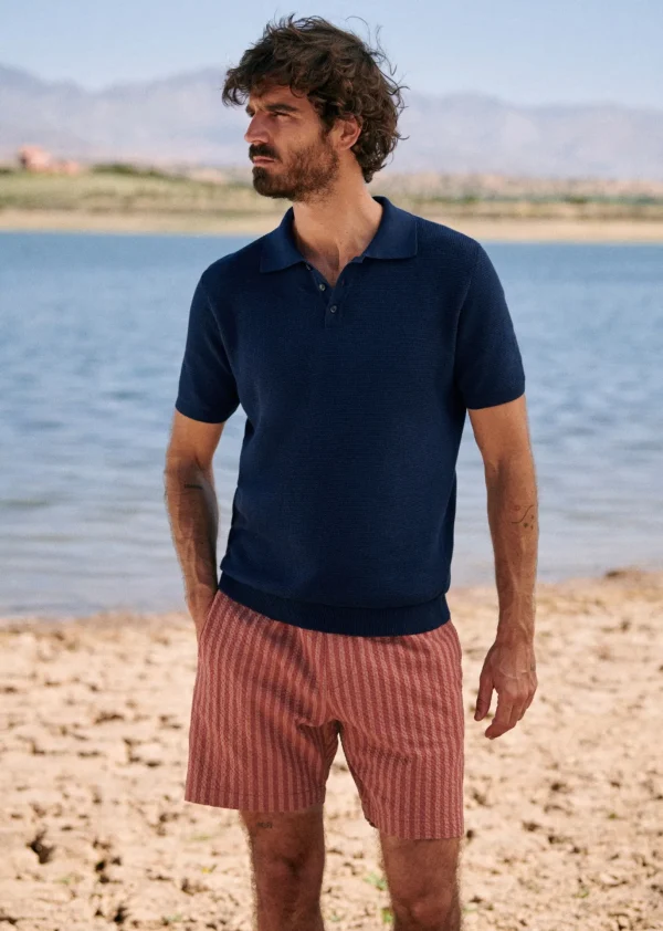 Simeone Mesh Polos