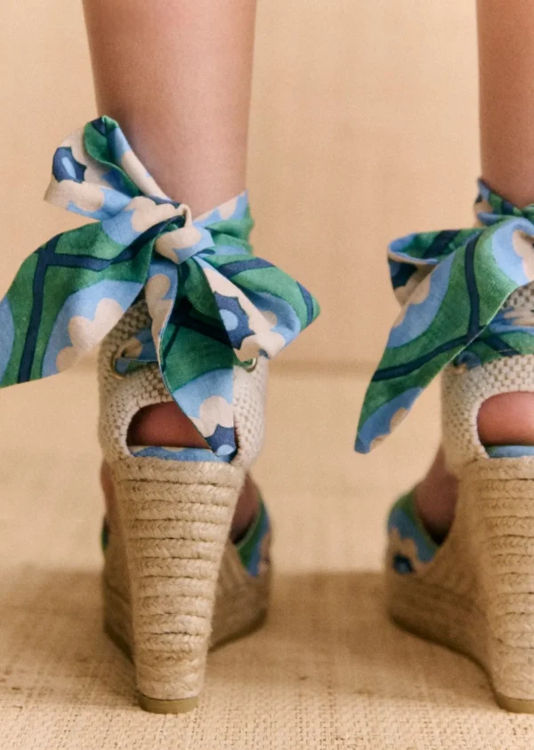 Tania High Espadrilles - Sézane X Momonì
