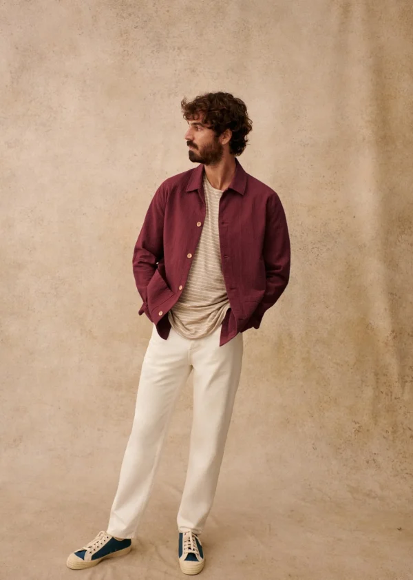 Tim Coton Texturé Jacket