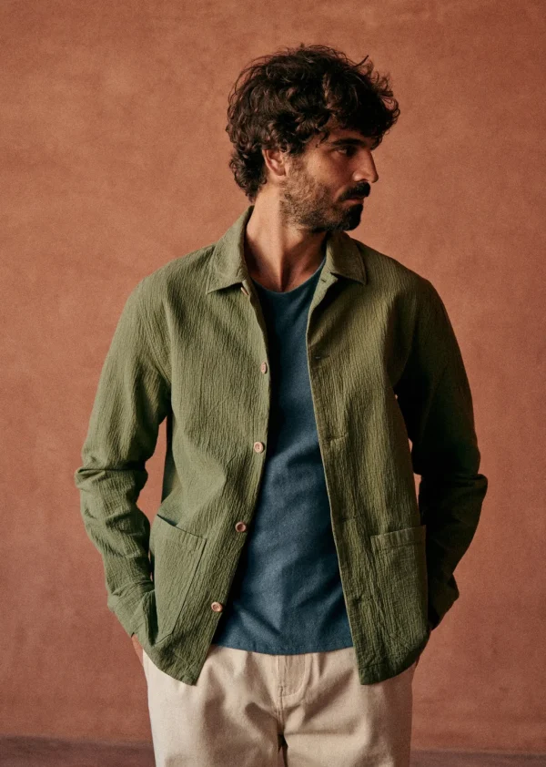 Tim Coton Texturé Jacket