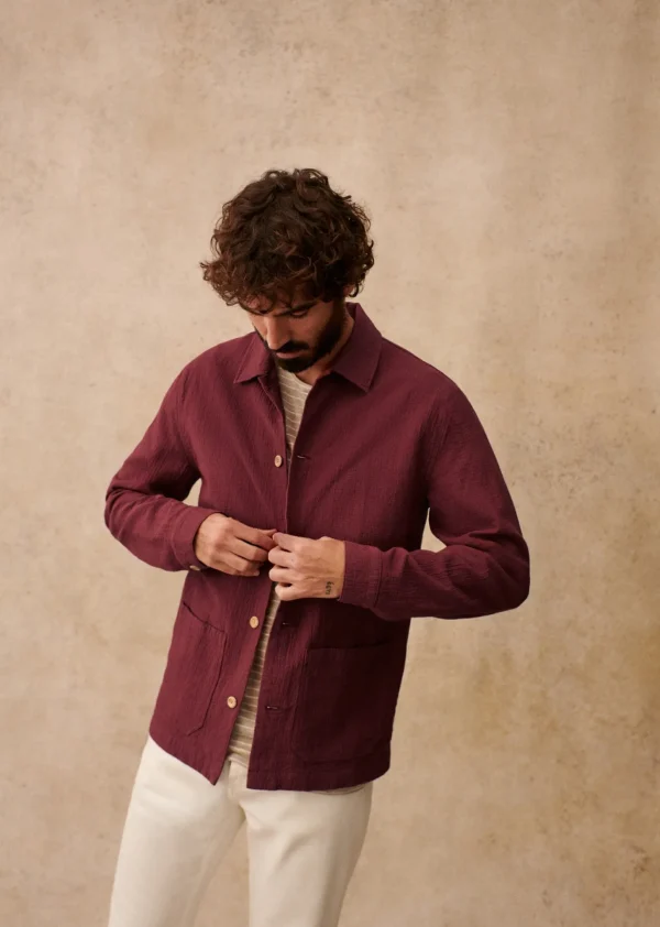 Tim Coton Texturé Jacket
