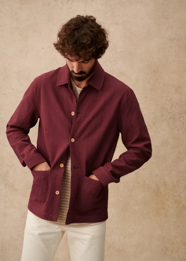 Tim Coton Texturé Jacket