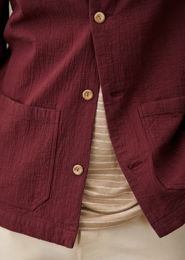 Tim Coton Texturé Jacket